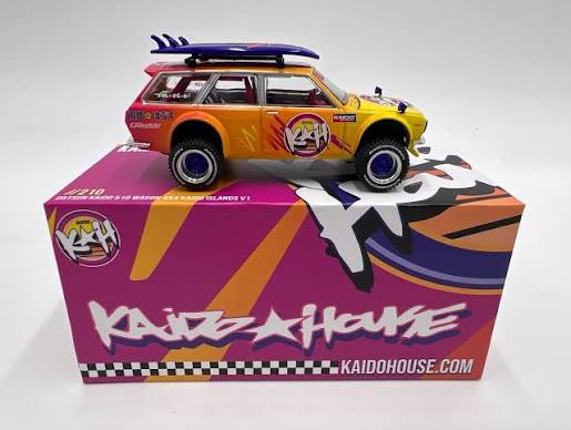 Mini GT 1:64 Kaido House Datsun 510 Wagon 4x4 Kaido Islands V1