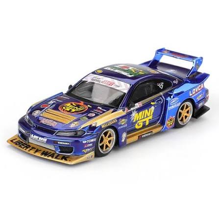 Mini GT 1:64 Nissan Silvia (S15) #555 LB Super  Shilouette