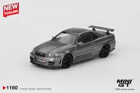 Mini GT 1:64 Nissan Skyline GT-R (Nismo BNR34 CRS Version)