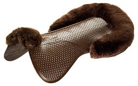 Acavallo Active Pony Gel Pad Brown Sheepskin One Size