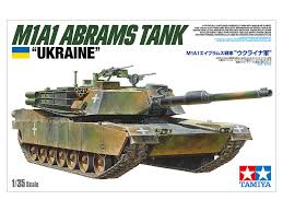 Tamiya 1/35 M1A1 Abrams Tank Ukraine