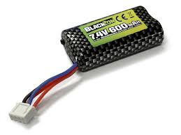 Blackzon 540337 Battery Pack Li-ion 7.4V, 600mAH,