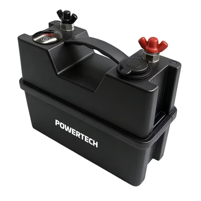 Powertech Battery Box with Power Meter