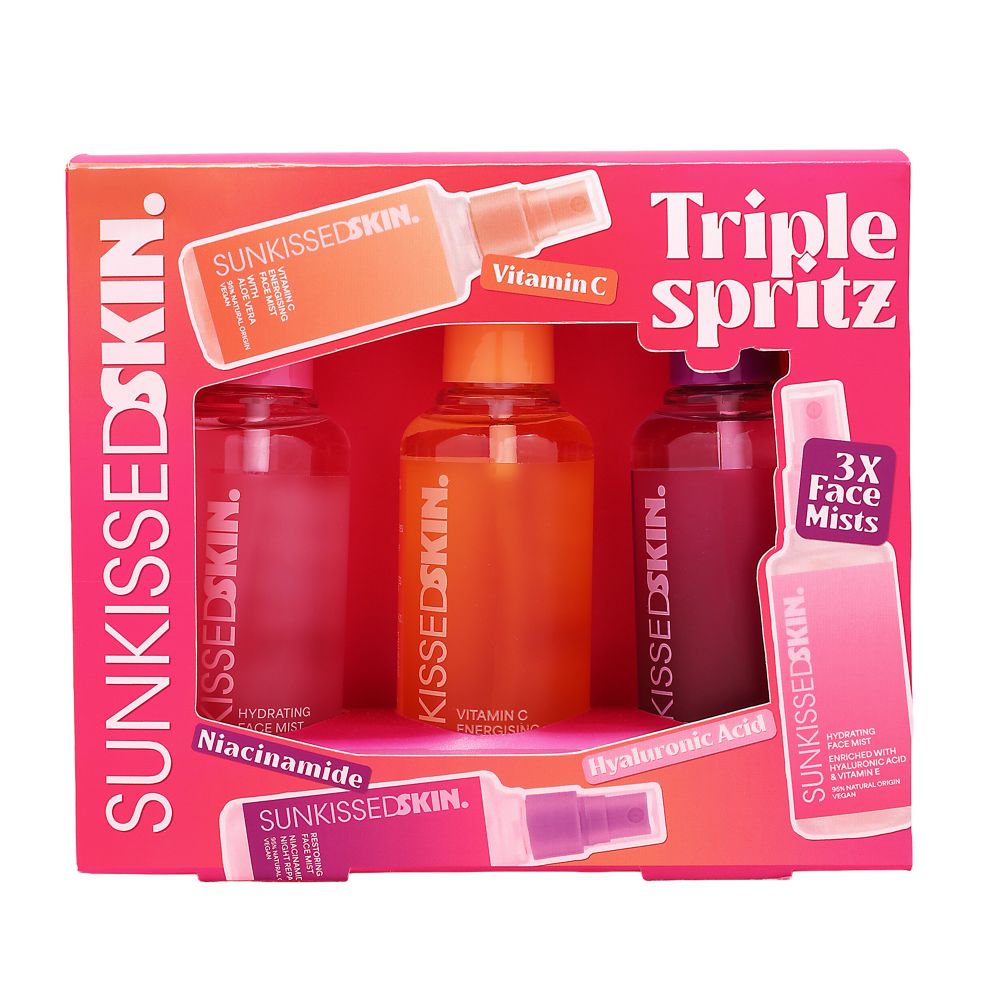 Sunkissed Triple Spritz Face Mists Gift
