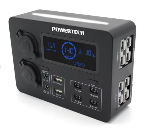 BOX DC CNTRL PWRHUB 12V W/LCD