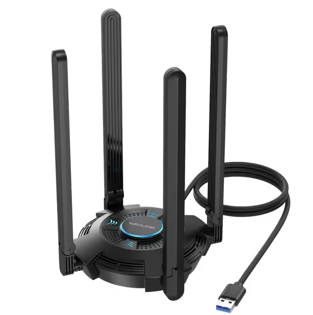 ADAPTER WIFI 6E AX5400 TRI-BAND USB