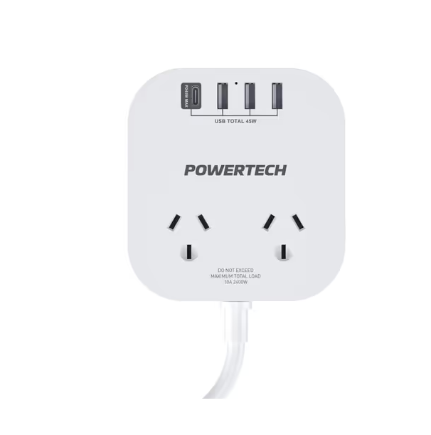 PWRBRD 2WAY W/3XUSBA+1XUSBC-PD45W