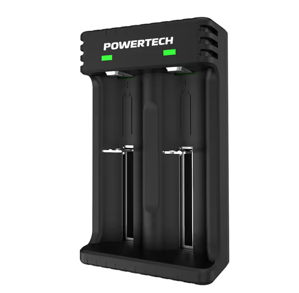 CHGR BATT LI-ION 2CH LED USB-C