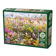 Cobble Hill- Backyard Bird Bath - 1000pc compact