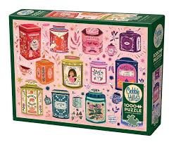 Cobble Hill - Tea Tin Treasures  1000 pcs Compact