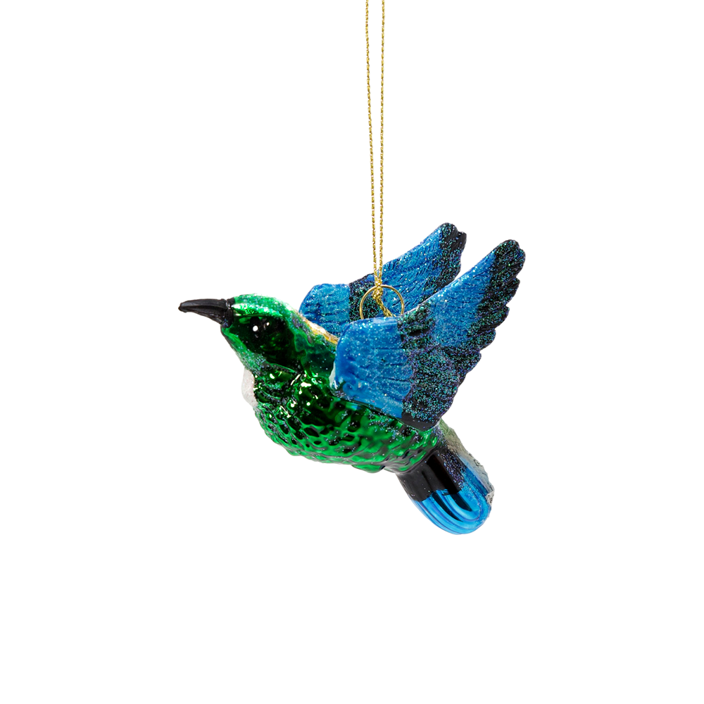 Glass Christmas Tree Decoration - Tui