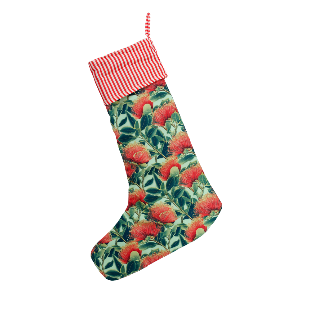 Santa Stocking - Pōhutukawa