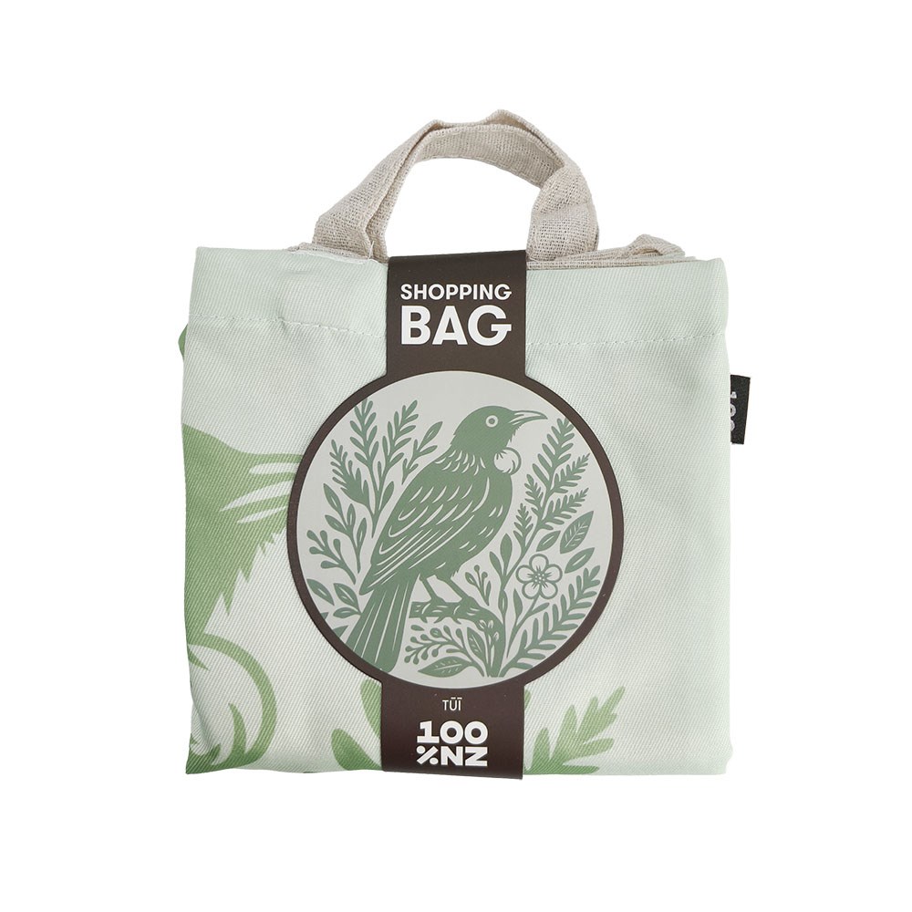 Woodcut Tui Shopping Bag