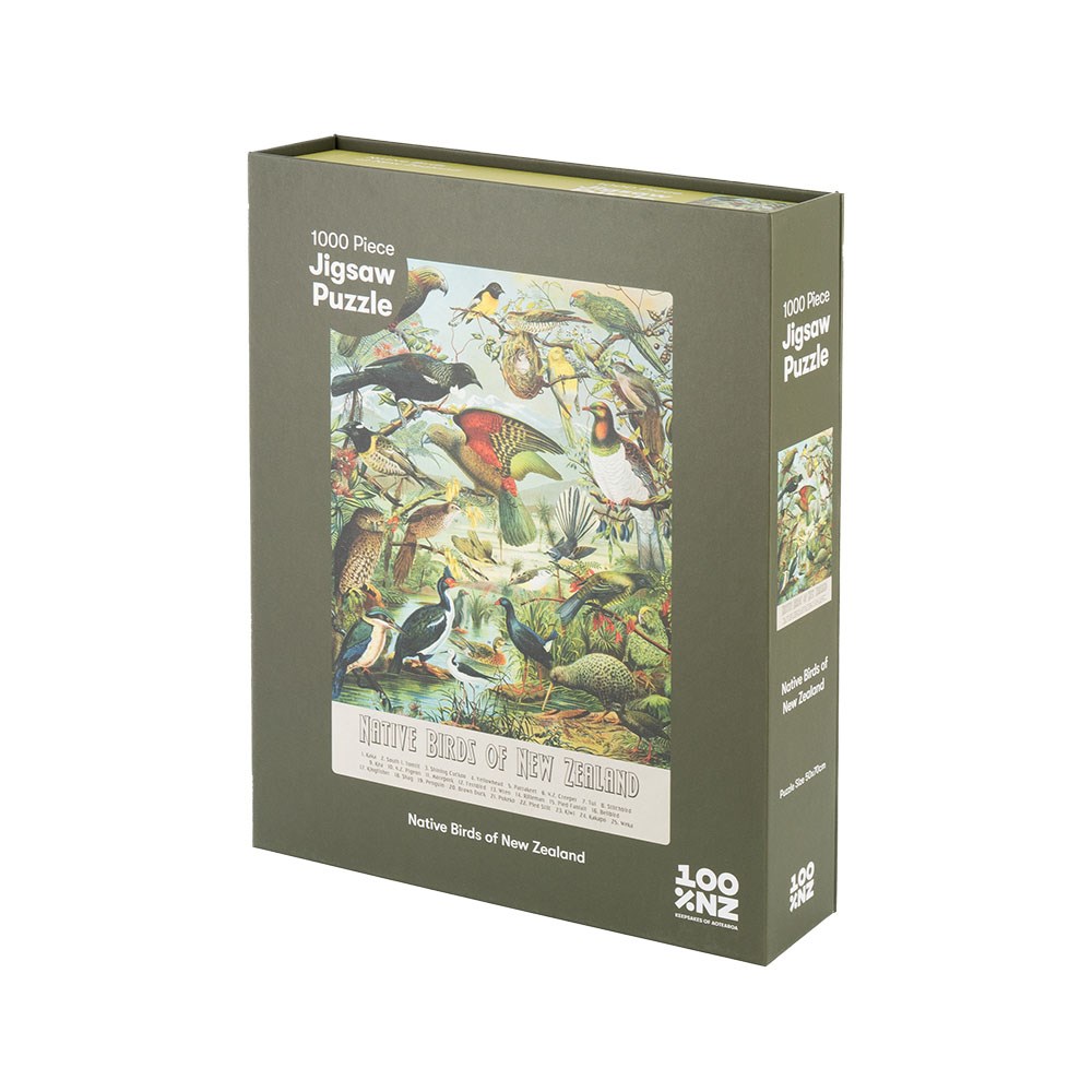 NZ Native Bird Jigsaw Puzzle