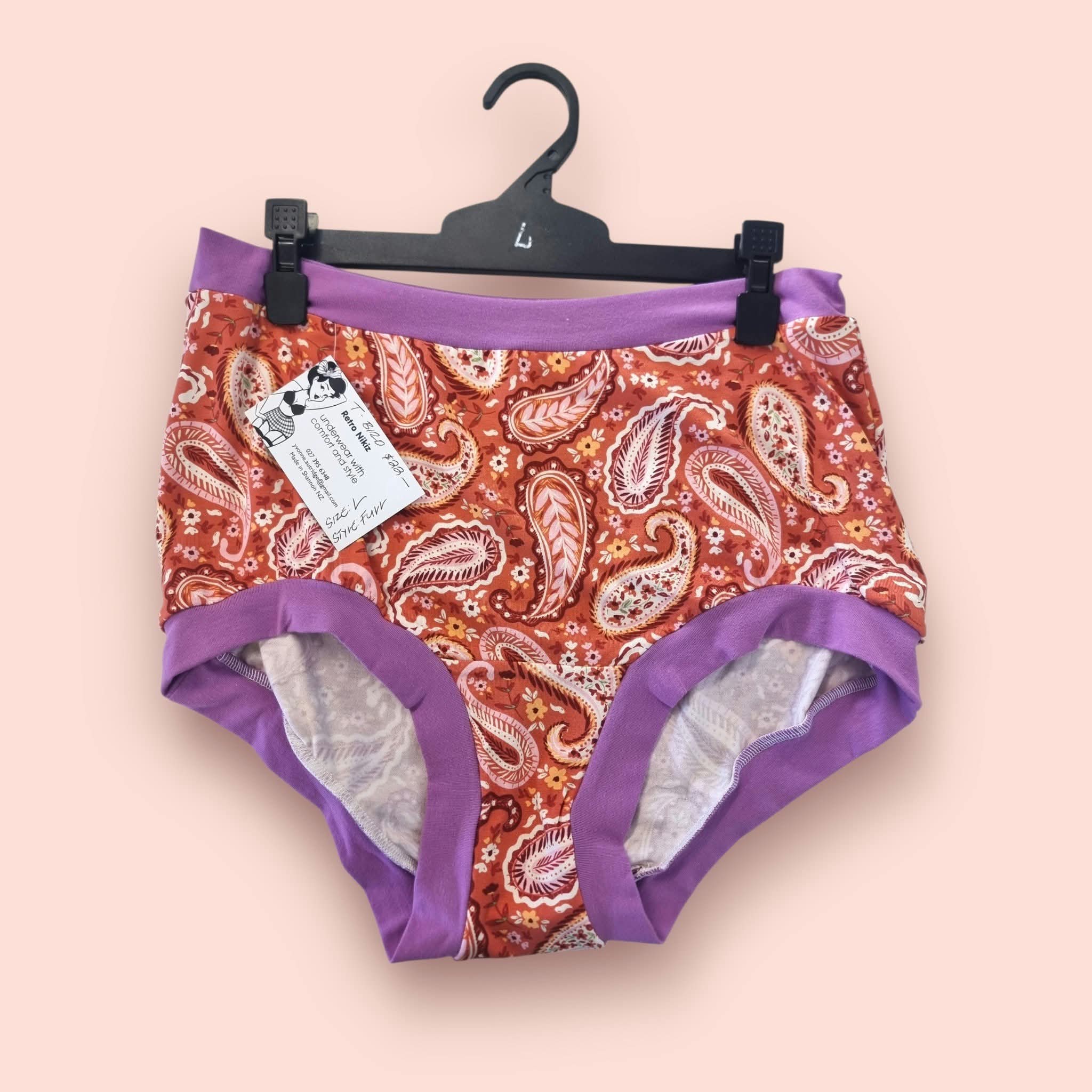 Retro Nikiz- Full Brief- Size large