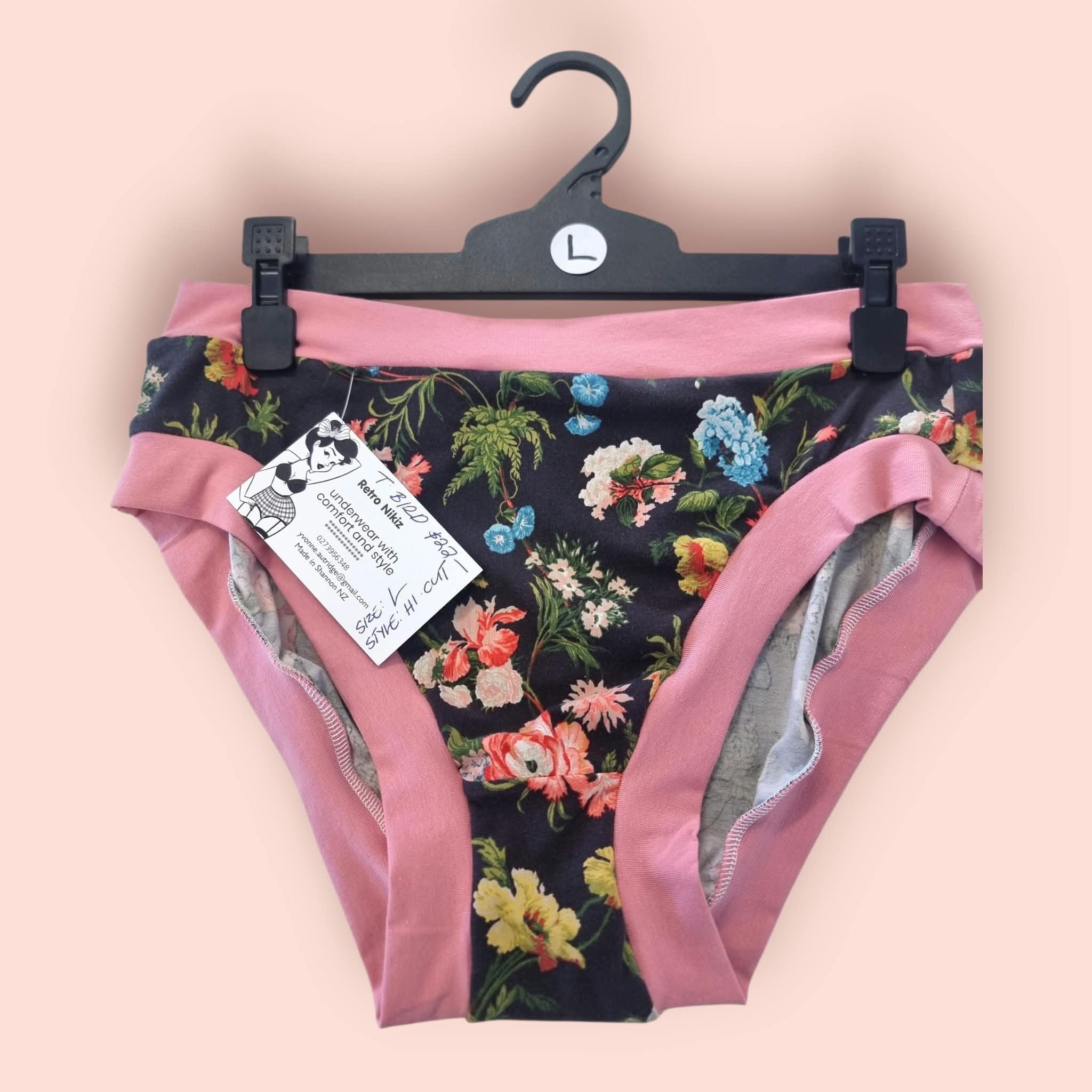 Retro nikiz- Hi-Cut Brief- Size Large