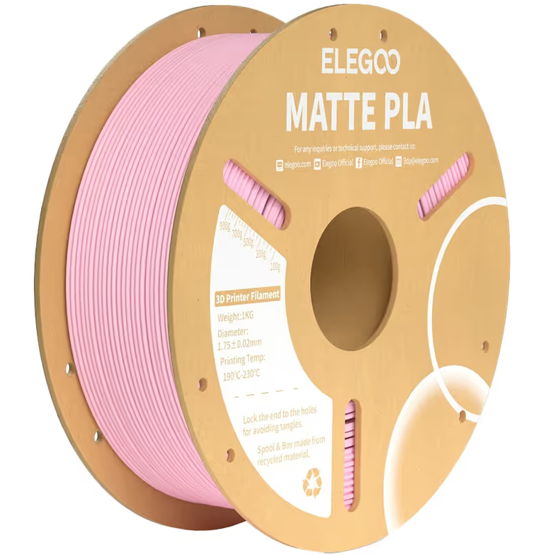 FILAMENT PLA MATTE S/PNK 1.75MM RL