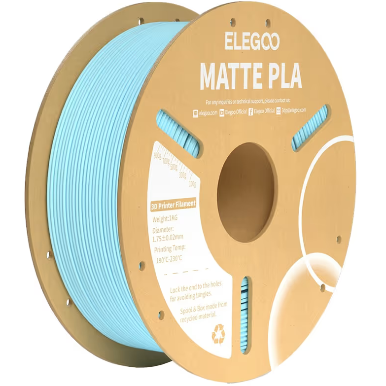 FILAMENT PLA MATTE I/BLU 1.75MM RL