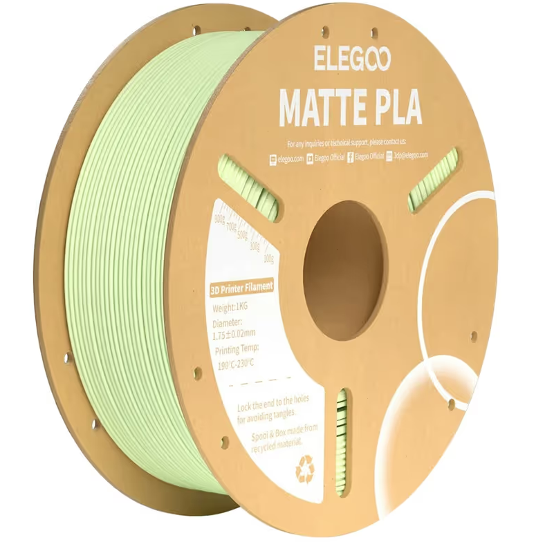 FILAMENT PLA MATTE M/GRN 1.75MM RL