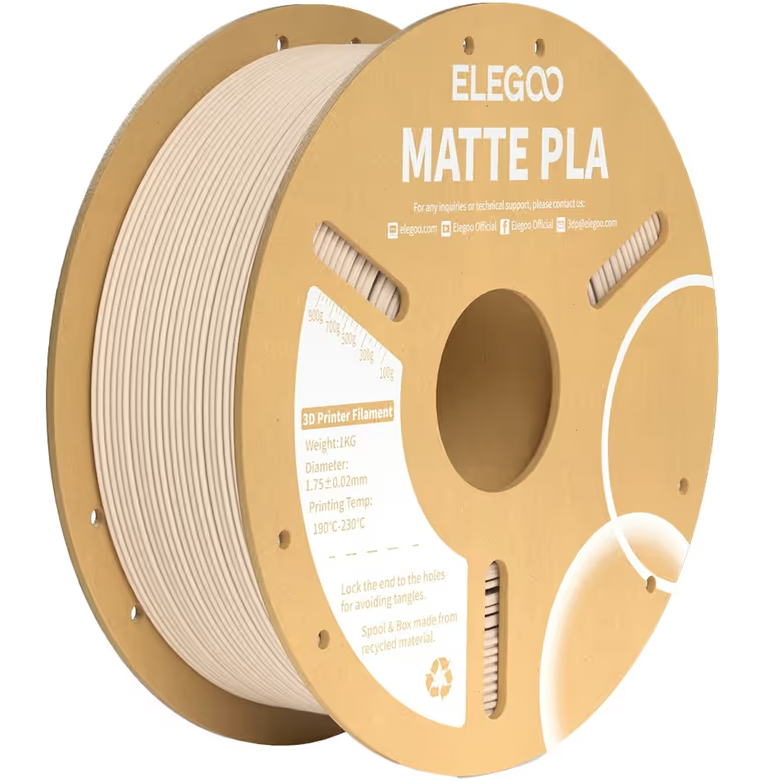 FILAMENT PLA MATTE BEIGE 1.75MM RL