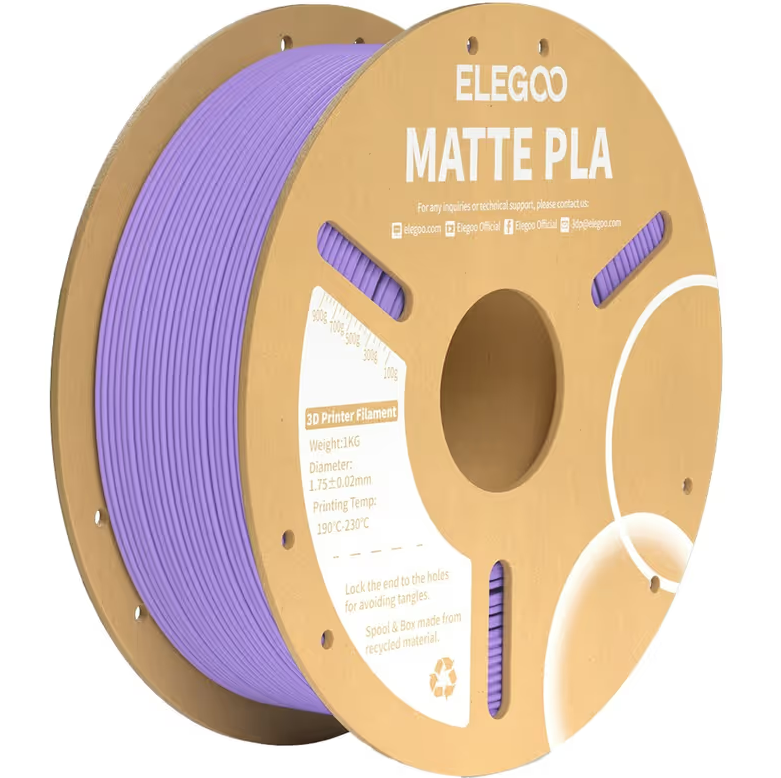 FILAMENT PLA MATTE L/PUR 1.75MM RL