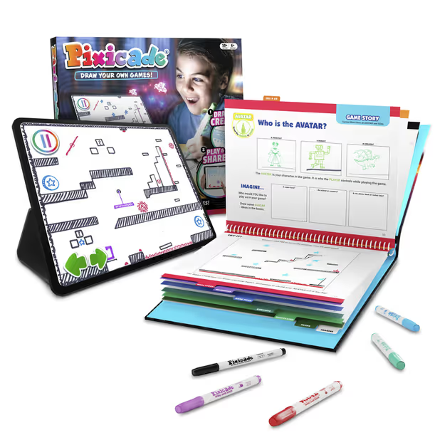 KIT VIDEO GAME DRAW YOUR OWN PIXICADE