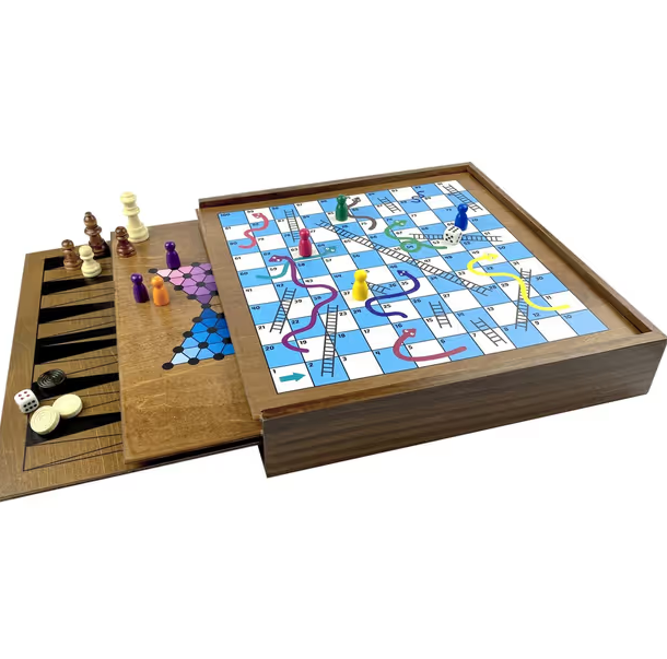 GAME BOARD SET 7-IN-1 AUST-GEO