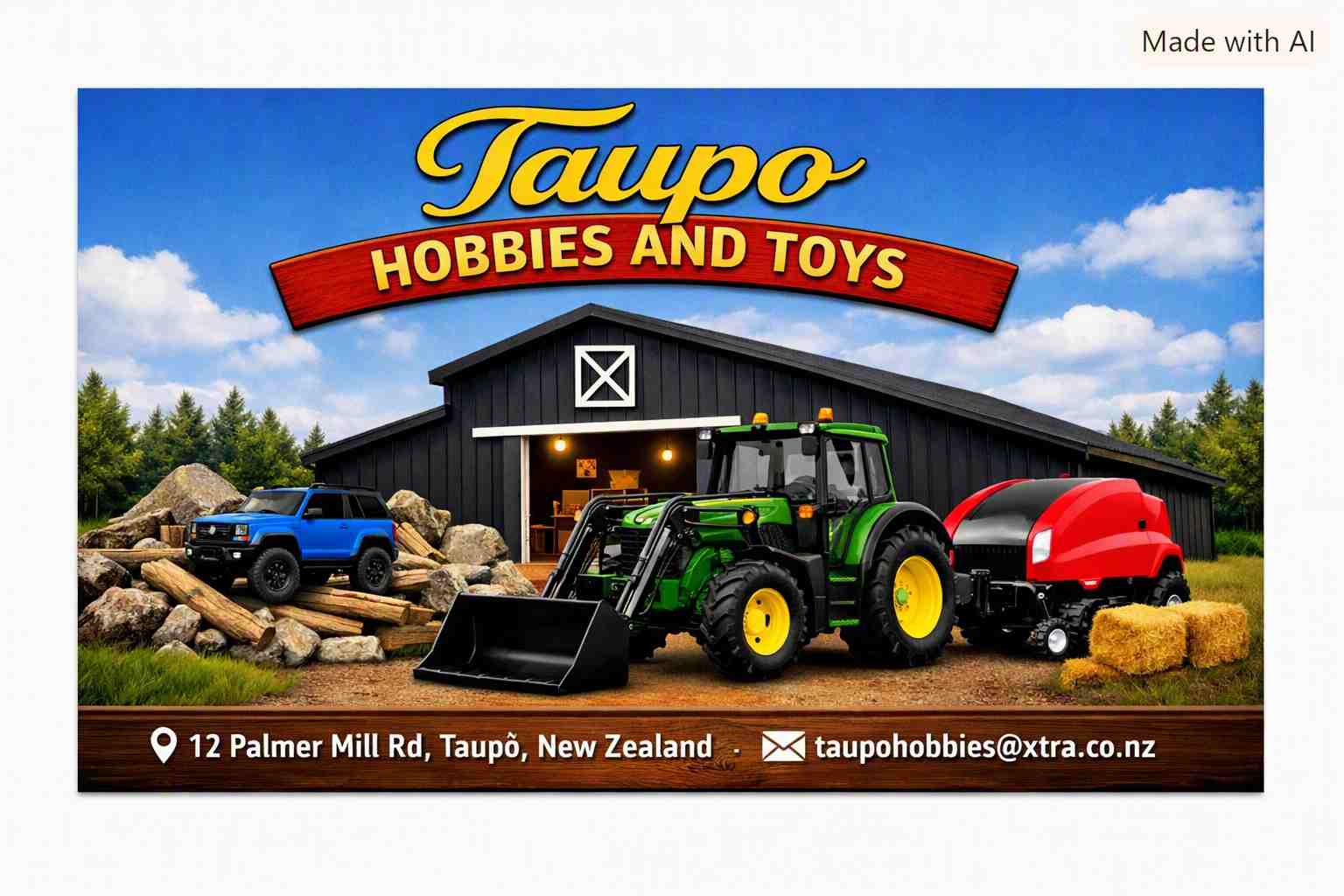 Taupo Hobbies & Toys Ltd Logo