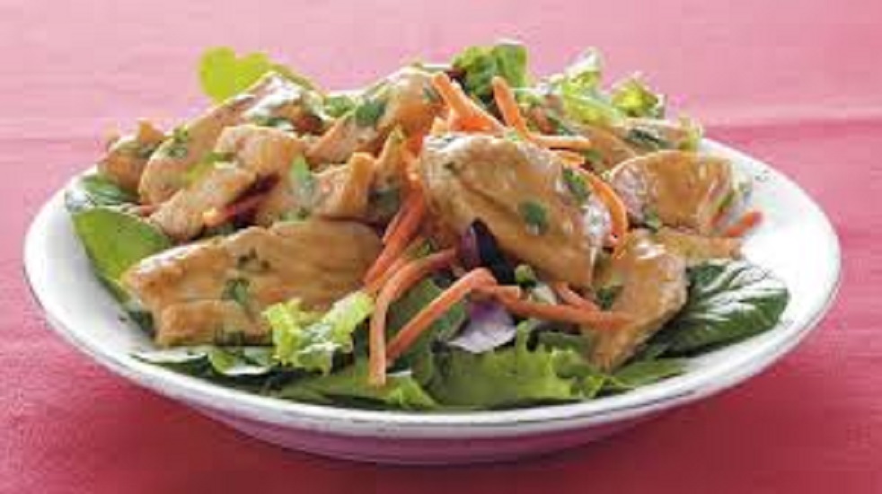 ES6. Satay Chicken salad