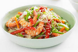 ES9. Prawn Salad with vermicelli