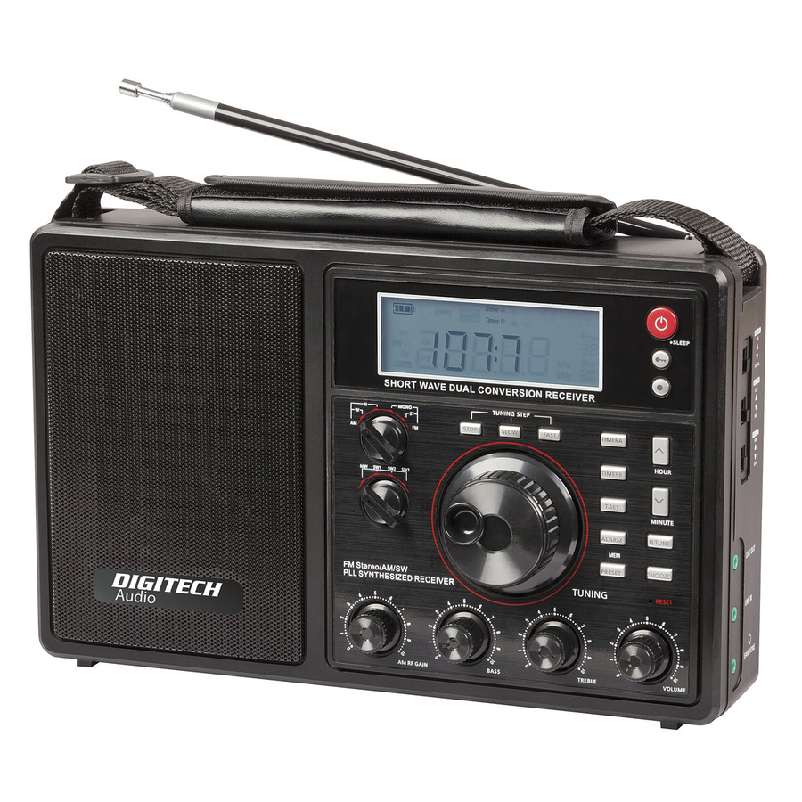 RADIO REC AM/FM/SW PLL WORLD BAND LCD