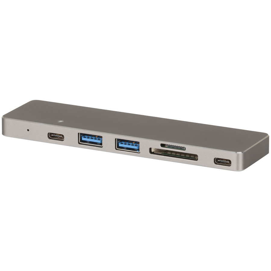 DOCK THNDRBLT3 W/4K HDMI+USB3+CARD READR