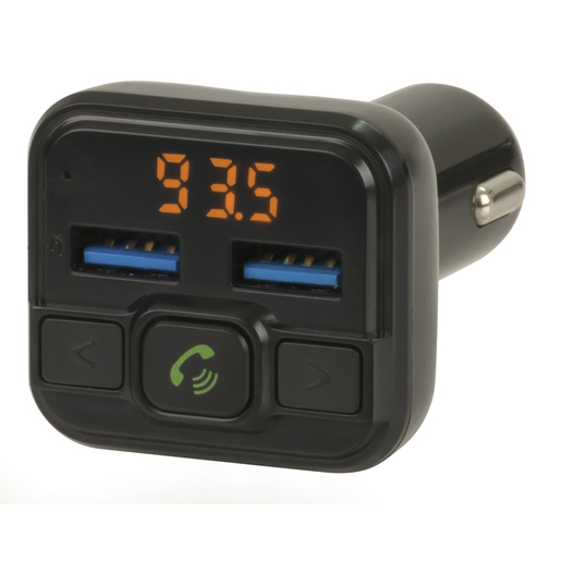 TRANSMITTER FM B/T H/FREE USB LED - Save 15%