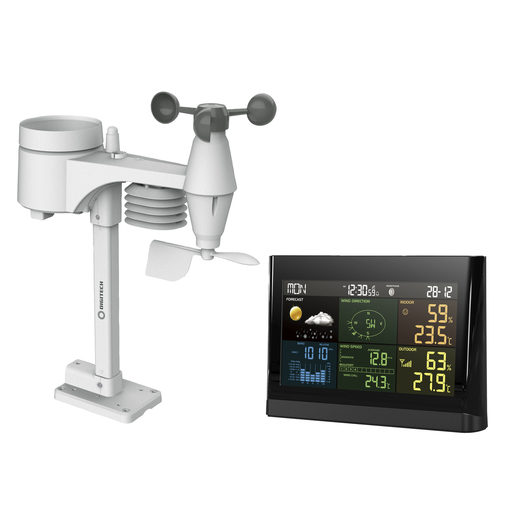 WEATHER STN FULL W/LESS COL LCD - Half Price