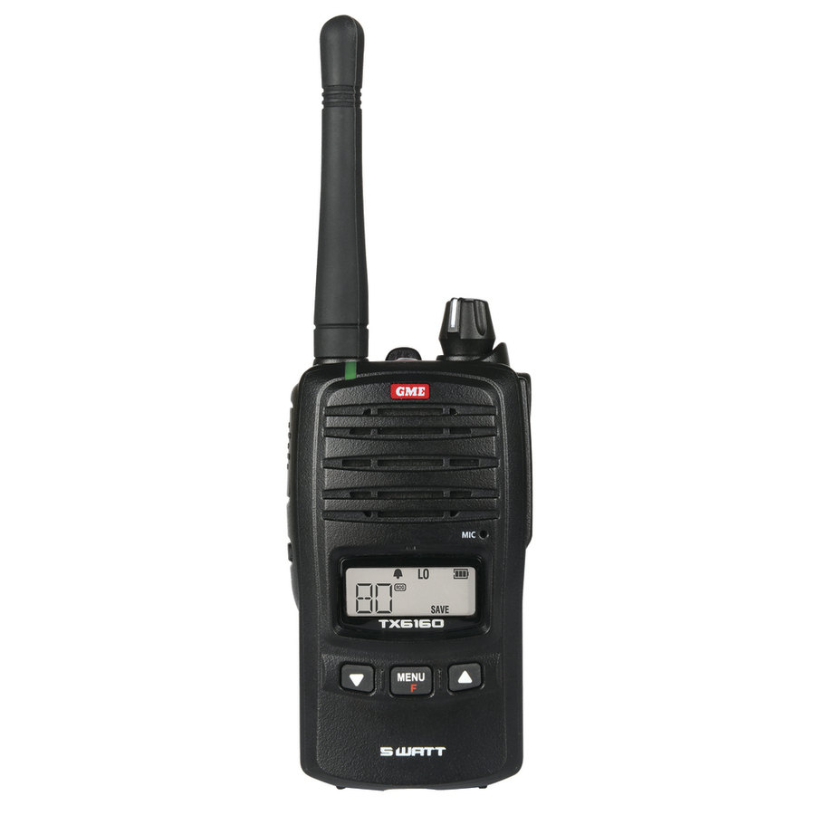 TRANSCEIVER UHF 5W GME TX6160 WITH ACCESSORIES