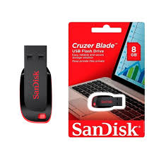 SANDISK 8 GB USB FLASH DRIVE