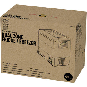 FRIDGE PORTABLE DC/AC 60L DZ