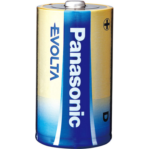 BATT ALK D PANASONIC EVOLTA PK2