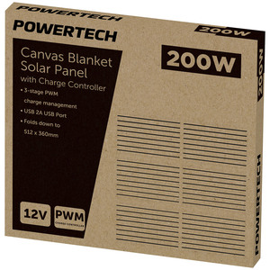 SOLAR PNL BLANKET CANVAS 200W - Save $40