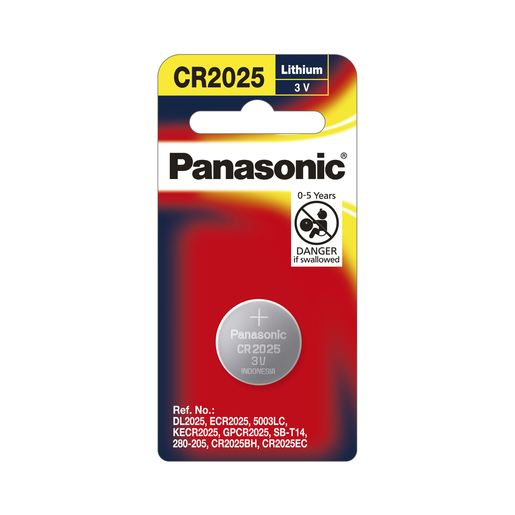PANASONIC CR2025 BATTERY