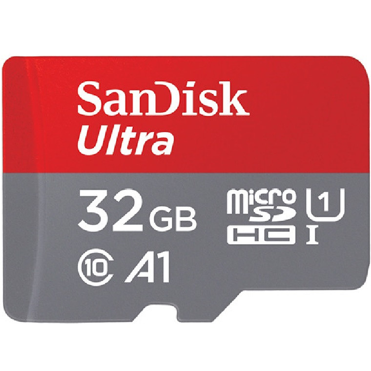 SANDISK 32GB MICRO SD WITH ADAPTOR