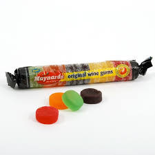 Maynards Wine Gum rolls 39g