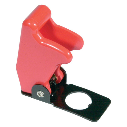 COVER MISSILE SWITCH RED HINGED W/SPRING