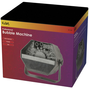 BUBBLE MACHINE STAGE 240V BLK