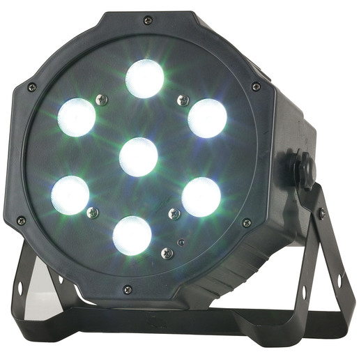 LIGHT LED STAGE PAR 7 X 4W RGB 8CH DMX