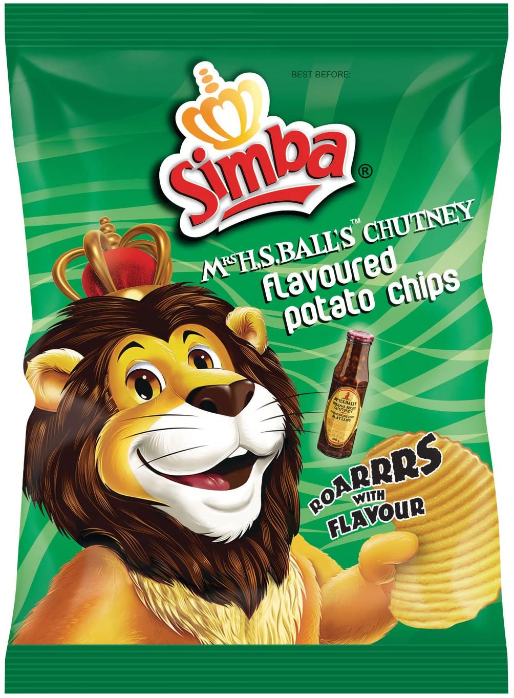 Simba Mrs Balls Chutney Chips - DATED STOCK