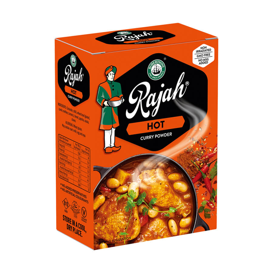 Rajah Curry Powder 100g - Hot