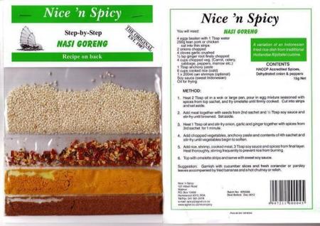 Nice n Spicy - Nasi Goreng ***SPECIAL ***