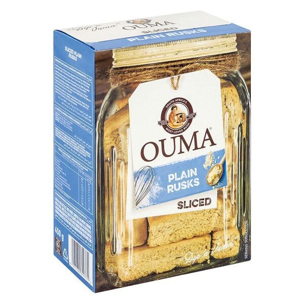 Ouma Rusks Plain Sliced 450g