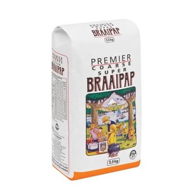 Premier Coarse Braaipap 2.5Kg